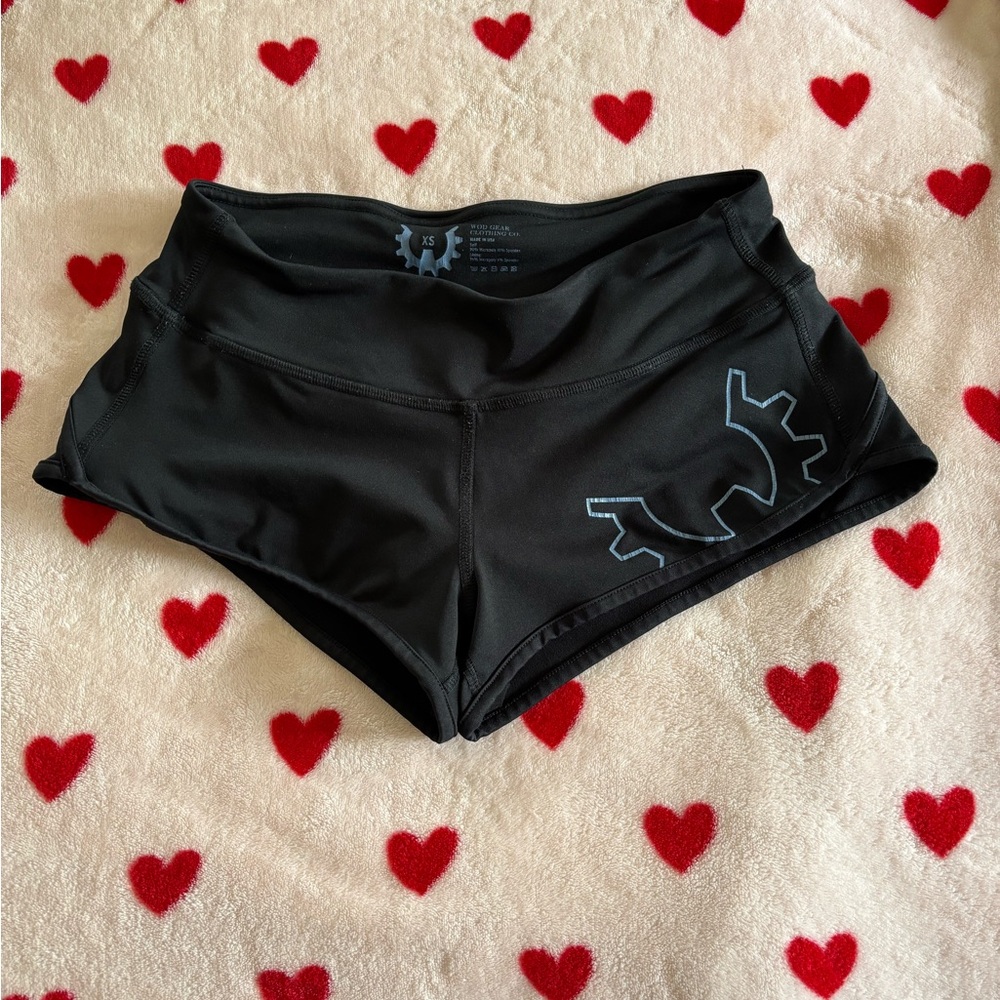Wod Gear Clothing CO brand. Women's Black Athletic Shorts